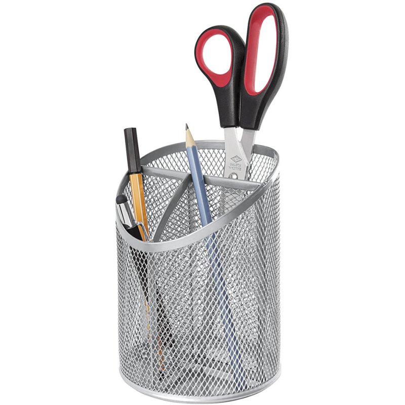 WEDO porte-crayons Office, métal fil, noir, 3 compartiments